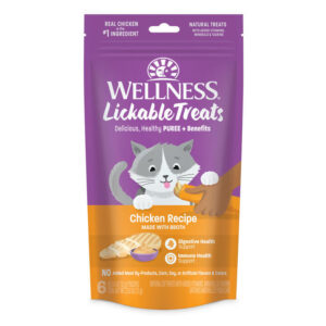 Wellness Lickable Chicken Cat Treats 12 Gms 6 Pack