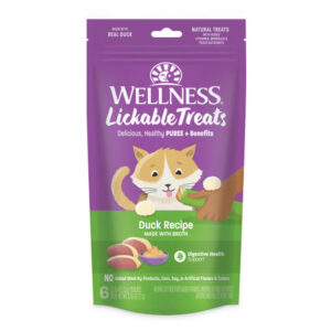 Wellness Lickable Duck Cat Treats 12 Gms 6 Pack
