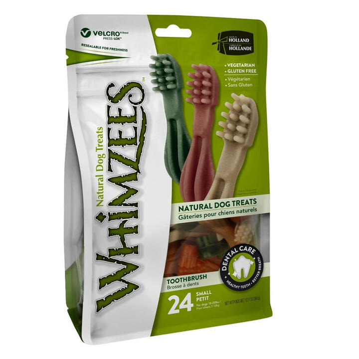 Whimzees Toothbrush Star Valuebag Small Dogs 24 Piece