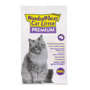 Wonder Wheat Cat Litter Premium 4 Kg