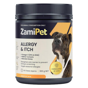 Zamipet Allergy & Itch Supplement For Dogs 60 Chews