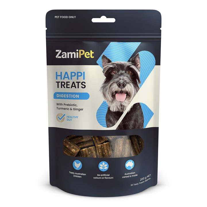 Zamipet Happitreats Digestion Dog Chews 30 Chews