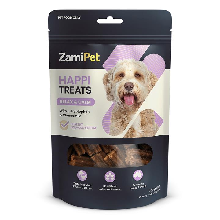 Zamipet Happitreats Relax & Calm Dog Chews 30 Chews