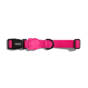 Zee Dog Collar Pink Led