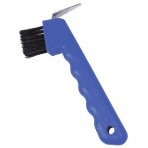 Zilco Deluxe Hoof Pick And Brush For Horse Grooming