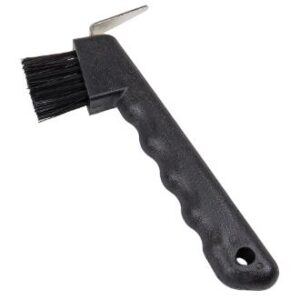 Zilco Deluxe Hoof Pick And Brush For Horse Grooming