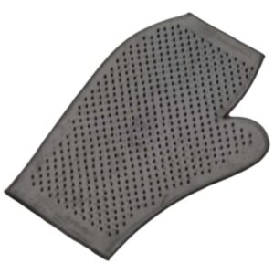 Zilco Groomit Black Rubber Glove For Horse Grooming