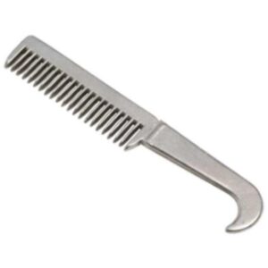 Zilco Pulling Comb And Hoof Pick For Horse Grooming