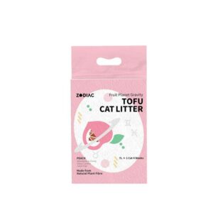 Zodiac Fruity Tofu Cat Litter Peach