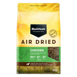 Black Hawk Air Dried Chicken Adult Dry Dog Food 2 Kg