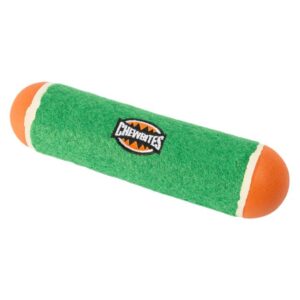 Paws For Life Chewbites Tennis Rubber Paw Stick Dog Fetch Toy