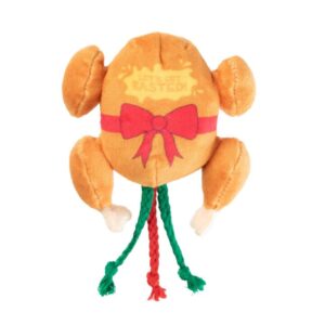 Fuzzyard Lets Get Basted Roast Plush Cat Toy