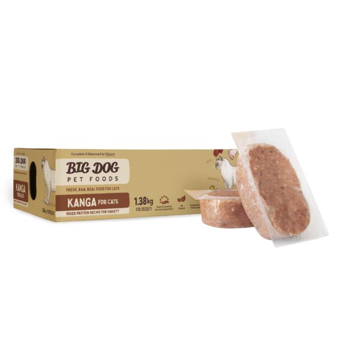 Big Dog Kanga Frozen Raw Cat Food