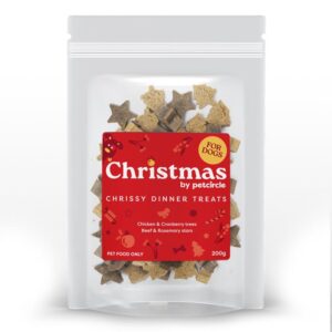 Christmas By Pet Circle 2025 Chrissy Dinner Dog Treats