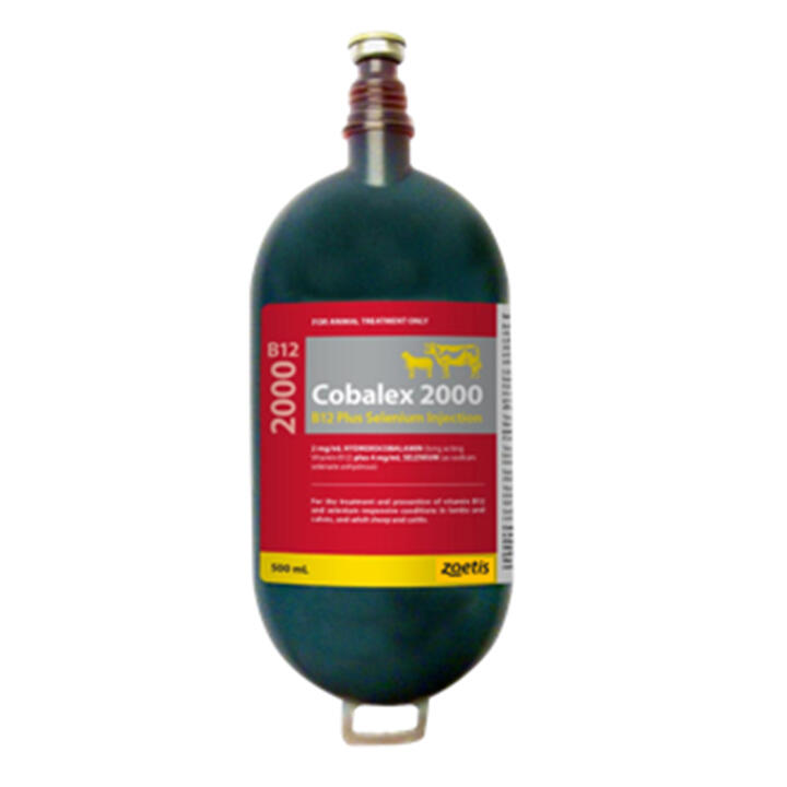 Cobalex 2000 B12 Plus Selenium Injection 500 Ml