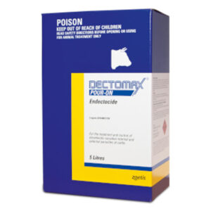 Dectomax Pour-On Endectocide For Cattle 5 Litres