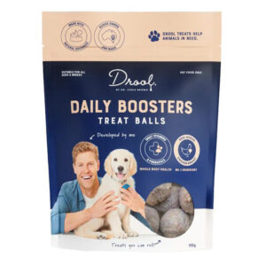 Drool By Dr. Chris Brown Daily Boosters Treat Balls For Dogs 110 Gm