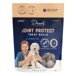 Drool By Dr. Chris Brown Joint Protect Treat Balls For Dogs 110 Gm