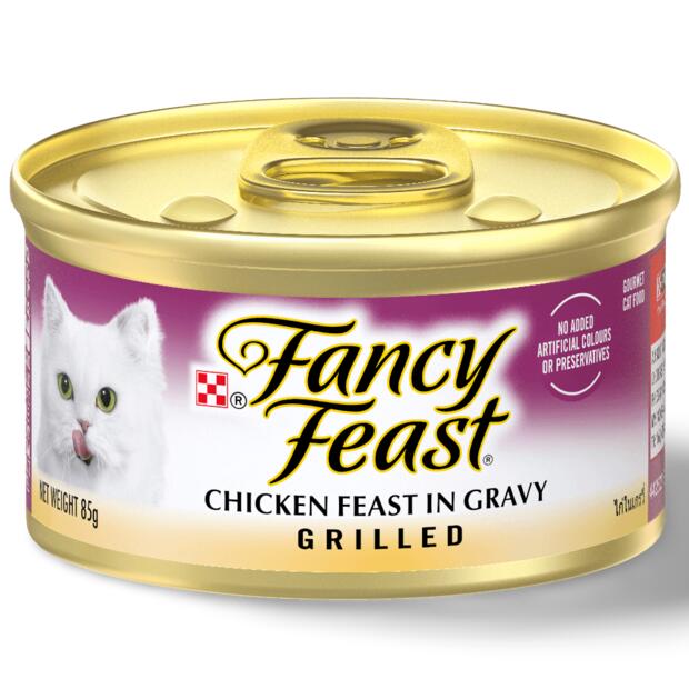 Fancy Feast Adult Grilled Chicken Feast In Gravy Wet Cat Food