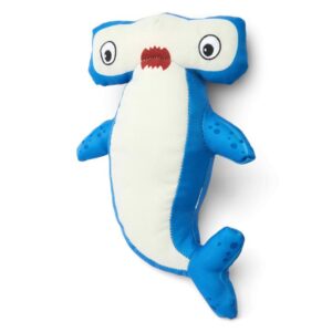 Paws For Life Floating Hammerhead Shark With Bottle Dog Toy