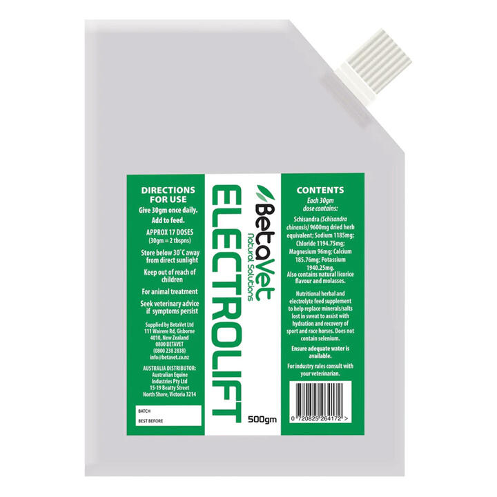 Betavet Electrolift Electrolyte Paste For Horse 500 Gm