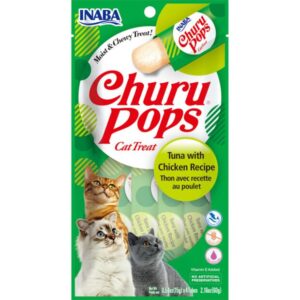 Inaba Churu Pops Tuna With Chicken Cat Treat