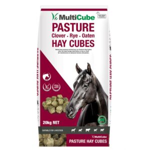 Multicube Pasture Clover Rye Oaten Hay Cubes Horse Food