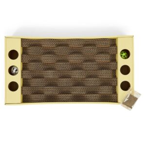 The Catsentials Cat Scratcher Waves With Balls