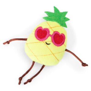 The Catsentials Pineapple With Catnip Cat Toy