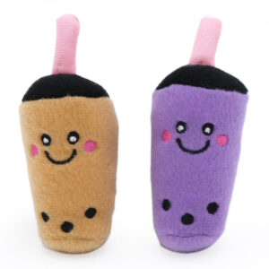 Zippy Claws Nomnomz Toys For Cats - Milk Tea And Taro 1 Pack