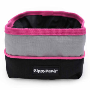 Zippy Paws Adventure Bowl For Dogs - Pink 1 Pack