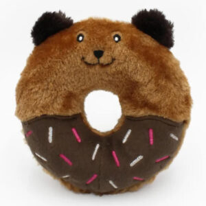 Zippy Paws Donutz Buddies Toys For Dogs - Bear 1 Pack