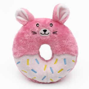 Zippy Paws Donutz Buddies Toys For Dogs - Bunny 1 Pack