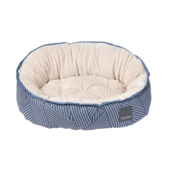 Fuzzyard Reversible Pet Bed Thornbury Blue