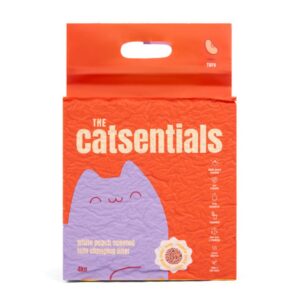 The Catsentials White Peach Tofu Clumping Litter