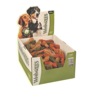 Whimzees Toothbrush Star Bulkbox Medium Dogs 75 Piece