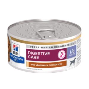 Hills Prescription Diet Id Low Fat Digestive Care Chicken And Vegetable Stew Canned Dog Food