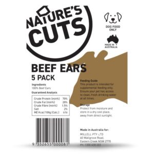 Natures Cuts Beef Ears