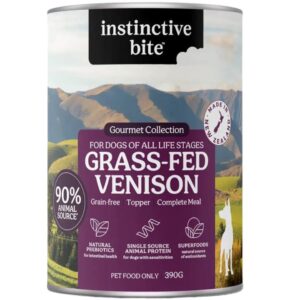 Instinctive Bite Single Protein Venison Wet Dog Food