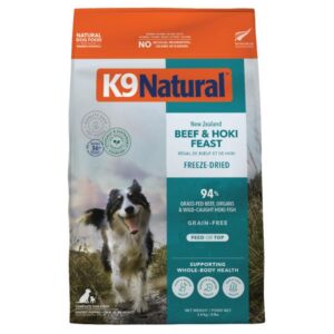 K9 Natural Hoki And Beef Grain Free Freeze Dried Dog Food