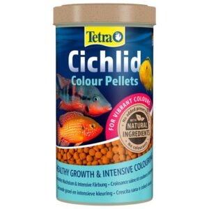 Tetra Cichlid Colour Pellets Freshwater Fish Food