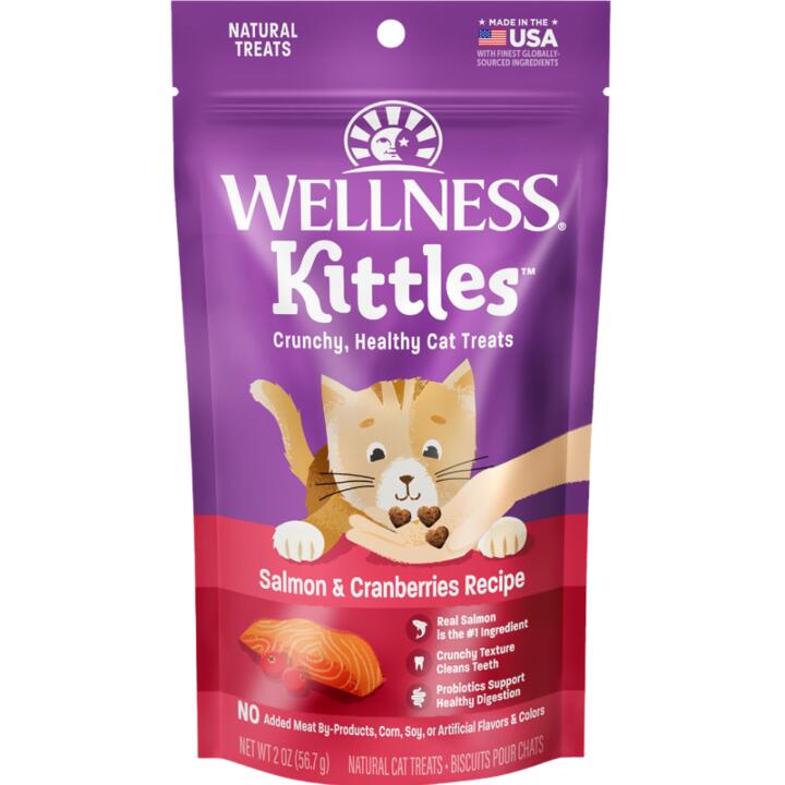 Wellness Kittles Crunchy Salmon And Cranberries Cat Treats