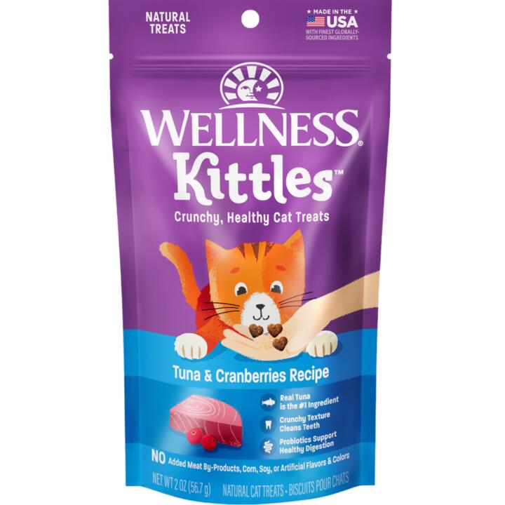 Wellness Kittles Crunchy Tuna And Cranberries Cat Treats