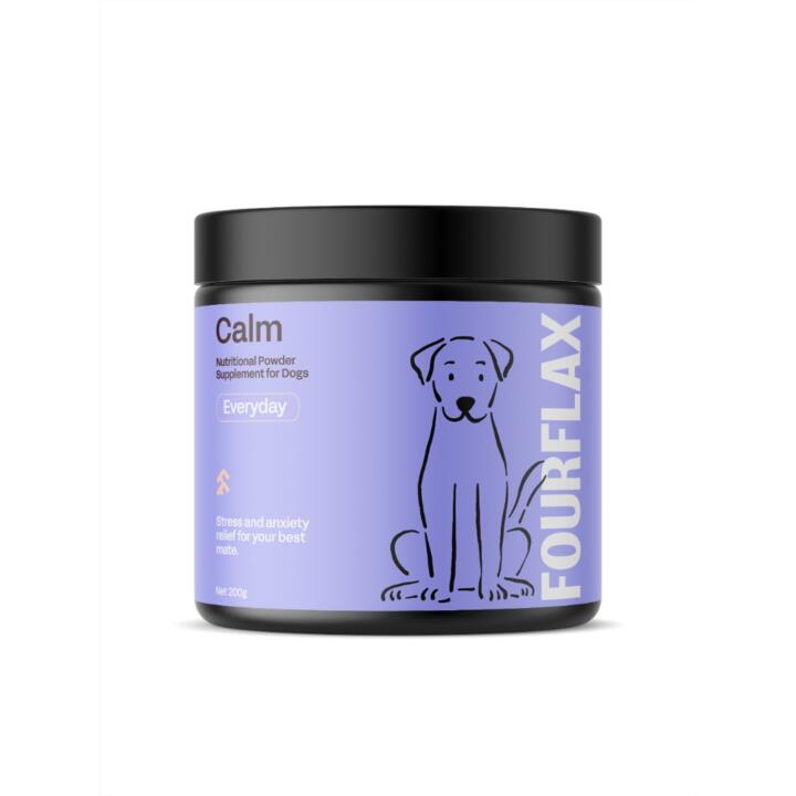 Fourflax Calm Calming Supplement Dogs Powder