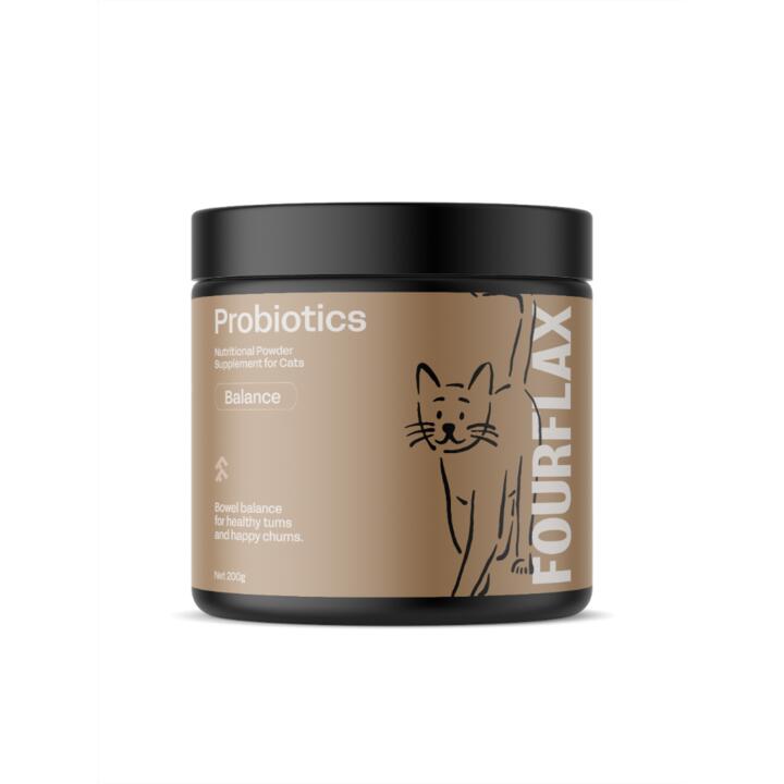 Fourflax Probiotics Immunity Digestive Support Cats