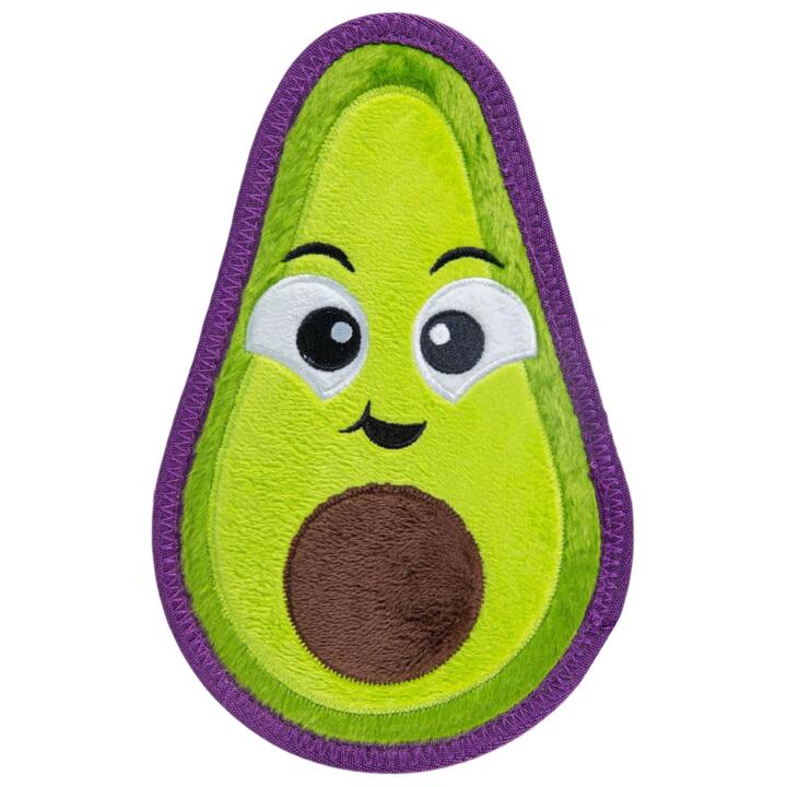 Outward Hound Tough Skinz Avocado Durable Plush Dog Toy