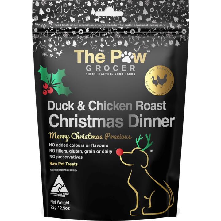 The Paw Grocer Duck And Chicken Roast Christmas Dinner Dog Treats