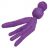 3 x KONG Wubba Plush Cat Toy with North American Catnip
