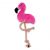 Beco Pets Dual Material Flamingo Dog Toy Large