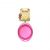 Beco Pets Pink Travel Dog Bowl Small